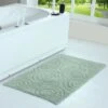 Knightsbridge Beautiful Circle Design Premium Quality Year Round Cotton With Non-Skid Back Bath Rug Sage -Bathroom Products Store GUEST a60ef213 9fb6 41ed af82 9e874c039faa