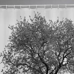 13pc Arbor PEVA Shower Curtain And Rings Set Black - Zenna Home -Bathroom Products Store GUEST a65d8456 2404 41a6 bee7 e10df4f7cd3d