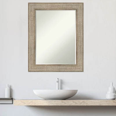 Amanti Art Trellis Silver Petite Bevel Wood Bathroom Wall Mirror 30 x 24 in. Amanti Art Trellis Silver Petite Bevel Wood Bathroom Wall Mirror 30 X 24 In. -Bathroom Products Store GUEST a6bbbc10 cfcf 48e7 b3fe 178e952403b4