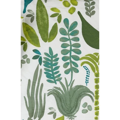 Jardin Shower Curtain Green/Blue - Jungalow by Justina Blakeney Jardin Shower Curtain Green/Blue - Jungalow By Justina Blakeney -Bathroom Products Store GUEST a7110931 4a9c 4350 b38b 83908c842c1e