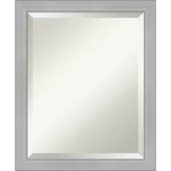 Vista Brushed Framed Bathroom Vanity Wall Mirror Nickel - Amanti Art 10 Vista Brushed Framed Bathroom Vanity Wall Mirror Nickel - Amanti Art -Bathroom Products Store GUEST a754990f 36eb 4f8a 96b5 028fa6dc9723