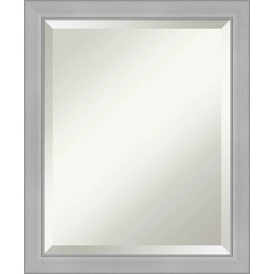 Vista Brushed Framed Bathroom Vanity Wall Mirror Nickel - Amanti Art Vista Brushed Framed Bathroom Vanity Wall Mirror Nickel - Amanti Art -Bathroom Products Store GUEST a754990f 36eb 4f8a 96b5 028fa6dc9723