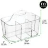 MDesign Plastic Nursery Storage Organizer Caddy Tote, Small -Bathroom Products Store GUEST a7883a1e 0ff6 4a9c 84d0 344b6c954616