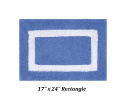 Better Trends Hotel Reversible 100% Cotton Bath Rug 4 Piece Set