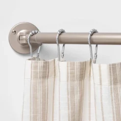 Rust Resistant Rotating Curved Rod Nickel - Made By Design™ -Bathroom Products Store GUEST a9348ace 731d 4e73 8269 9fbb4414a3eb