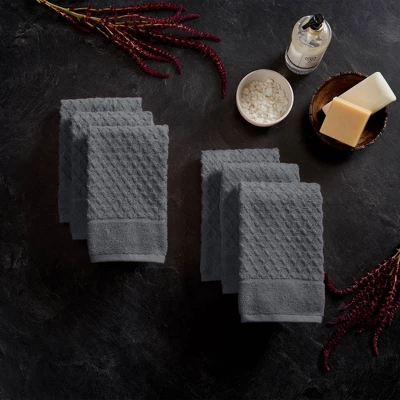 6pc Cotton Diamond Textured Hand Towel Set - Isla Jade 6pc Cotton Diamond Textured Hand Towel Set - Isla Jade -Bathroom Products Store GUEST a980fff3 57f6 4b74 be5d cf5c7c760b8c
