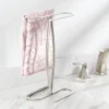 MDesign Metal Hand Towel Holder Stand For Bathroom Vanity Countertop - Satin 1 MDesign Metal Hand Towel Holder Stand For Bathroom Vanity Countertop - Satin -Bathroom Products Store GUEST a9b67daf 07a4 42d9 88ec 32b2153cc25b