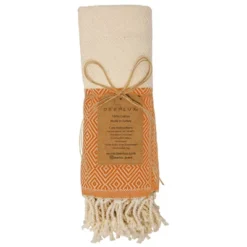 Deerlux 100% Cotton Hand Towels, Set Of 2 18" X 40" Diamond Peshtemal Kitchen And Bath Towels -Bathroom Products Store GUEST a9ca9375 b535 4ee6 98bc 2cfd28e9d9ea