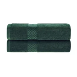 Plush And Absorbent Rayon From Bamboo And Cotton 2-Piece 30" X 54" Bath Towel Set By Blue Nile Mills -Bathroom Products Store GUEST aa883403 2de9 4557 aa8b ff144bdb003e