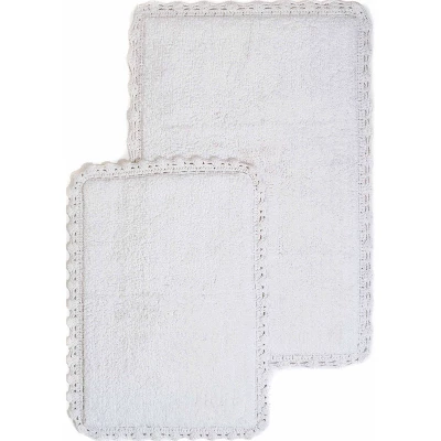 2pc Solid Crochet Bath Rug Set - Chesapeake 2pc Solid Crochet Bath Rug Set - Chesapeake -Bathroom Products Store GUEST abcd1399 c146 42fb a567 7b1d763710ce
