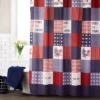 Americana Patchwork Shower Curtain - SKL Home