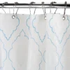 Kate Aurora Blue, White & Frosted Clear Moroccan Medallion Peva Vinyl Eco Friendly Shower Curtain - Standard Size 2 Kate Aurora Blue, White & Frosted Clear Moroccan Medallion Peva Vinyl Eco Friendly Shower Curtain - Standard Size -Bathroom Products Store GUEST af470c44 7104 4038 b7ea c477ff33bc2e