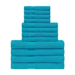 Modern Eco-Friendly Cotton Absorbent 12-Piece Assorted Towel Set - Blue Nile Mills 17 Modern Eco-Friendly Cotton Absorbent 12-Piece Assorted Towel Set - Blue Nile Mills -Bathroom Products Store GUEST aff17e21 5731 4dad a705 5713c90b8e65