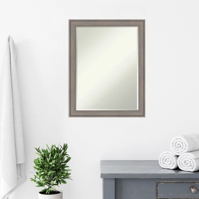 Amanti Art Greywash Petite Bevel Wood Bathroom Wall Mirror 27.5 x 21.5 in. Amanti Art Greywash Petite Bevel Wood Bathroom Wall Mirror 27.5 X 21.5 In. -Bathroom Products Store GUEST b1ffb5b3 9e66 45d5 9a71 1bb14c508efb
