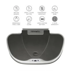Nine Stars 18.5gal Motion Sensor D-Shape Stainless Steel Recycling Trash Can 6 Nine Stars 18.5gal Motion Sensor D-Shape Stainless Steel Recycling Trash Can -Bathroom Products Store GUEST b3eae482 44e3 4759 b2d6 ed2aee82565b