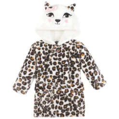 Hudson Baby Unisex Baby Plush Bathrobe And Toy Set, Leopard, One Size -Bathroom Products Store GUEST b4014241 442d 4c75 9d42 08f63d63df08