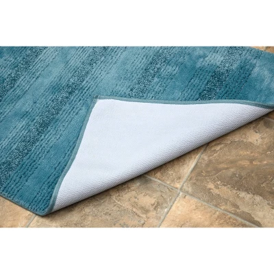 24"x40" Essence Nylon Washable Bathroom Rug Basin Blue - Garland Rug 24"x40" Essence Nylon Washable Bathroom Rug Basin Blue - Garland Rug -Bathroom Products Store GUEST b41ee3c1 23df 4e2e be4b ee973db406d8 1
