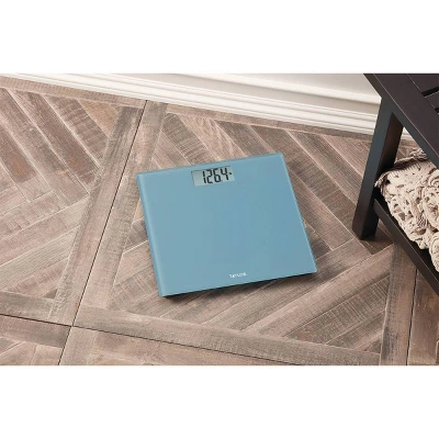 Digital Glass Bathroom Scale with Spa Blue - Taylor Digital Glass Bathroom Scale With Spa Blue - Taylor -Bathroom Products Store GUEST b4766bb0 4aeb 466c 88eb 04bffd1f2b3d