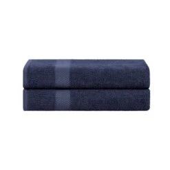 Eco-Friendly Absorbent 2-Piece Bath Sheet Towel Set By Blue Nile Mills -Bathroom Products Store GUEST b522c416 066b 494d b888 114e1219fee2