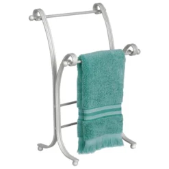 MDesign Fingertip Towel Holder For Bath Vanity Countertops - Satin -Bathroom Products Store GUEST b52e3792 a702 44a9 9a50 0872b5b1862f