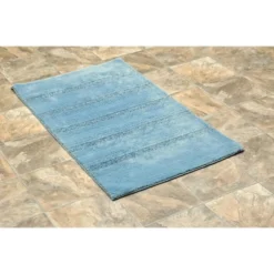 24"x40" Essence Nylon Washable Bathroom Rug Basin Blue - Garland Rug 3 24"x40" Essence Nylon Washable Bathroom Rug Basin Blue - Garland Rug -Bathroom Products Store GUEST b53540b4 cde7 495e b9f3 24a79e93fec3