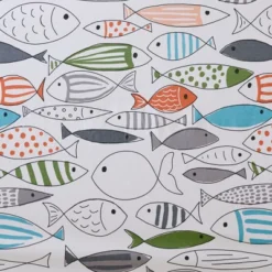 Fish Shower Curtain Green/White 4 Fish Shower Curtain Green/White -Bathroom Products Store GUEST b53744a3 b4e1 428f b968 8cbc705493d1