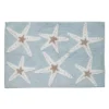 Avanti Sequin Shells Rug - Aqua Blue