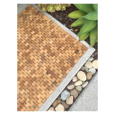 Teak Bath Floor Mat Runner Caramel - Hip-o Modern Living Teak Bath Floor Mat Runner Caramel - Hip-o Modern Living -Bathroom Products Store GUEST b8646060 71e8 4f0c 936c 82e7afc533ae