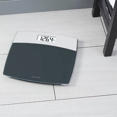 Glass Digital Scale with Brushed Stainless Steel - Taylor Glass Digital Scale With Brushed Stainless Steel - Taylor -Bathroom Products Store GUEST b9858029 0229 4d3e a5a8 82a4efea7e09