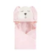 Hudson Baby Infant Girl Cotton Animal Face Hooded Towel, Modern Bunny, One Size -Bathroom Products Store GUEST b98a935f fb6d 4885 81d7 cd792e8feb52