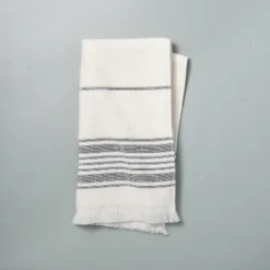 Multistripe Bath Towels Cream/Gray - Hearth & Hand™ With Magnolia -Bathroom Products Store GUEST ba4e5222 dc1b 4345 bf85 1d089c37f51b