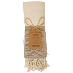 Deerlux 100% Cotton Hand Towels, Set Of 2 18" X 40" Diamond Peshtemal Kitchen And Bath Towels -Bathroom Products Store GUEST bb01c732 ee77 42b4 b803 0b2fa4a4ef20