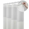 Smart Shower Curtains Hendrix View Fabric With Attached Hooks White - Zenna Home 1 Smart Shower Curtains Hendrix View Fabric With Attached Hooks White - Zenna Home -Bathroom Products Store GUEST bb4f705a 2511 4ff4 94b1 cff3715fc162