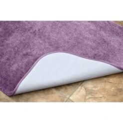 2pc Traditional Nylon Washable Bathroom Rug Set Purple - Garland Rug -Bathroom Products Store GUEST bb811291 e8af 468e a548 49960498cfed