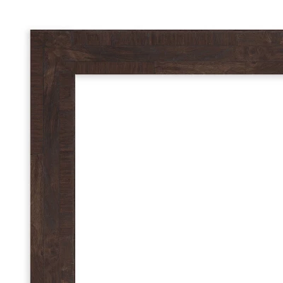 41" x 30" Non-Beveled Fresco Wood Bathroom Wall Mirror Dark Walnut Brown - Amanti Art 41" X 30" Non-Beveled Fresco Wood Bathroom Wall Mirror Dark Walnut Brown - Amanti Art -Bathroom Products Store GUEST bc10aa65 6bcf 4b4c 8b4a 83fec29aacf4