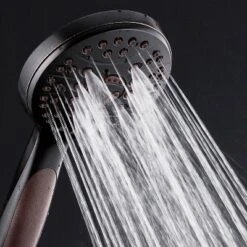 High Pressure 6 Setting Luxury Handheld Shower Head With Extra Wall Bracket Oil Rubbed Bronze - Aquabar 6 High Pressure 6 Setting Luxury Handheld Shower Head With Extra Wall Bracket Oil Rubbed Bronze - Aquabar -Bathroom Products Store GUEST bc668efc a694 442b 87ae 4196a4322987
