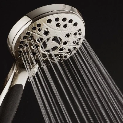 High Pressure 6 Setting Luxury Handheld Shower Head with Extra Wall Bracket Nickel - Aquabar High Pressure 6 Setting Luxury Handheld Shower Head With Extra Wall Bracket Nickel - Aquabar -Bathroom Products Store GUEST c00cea80 ff6e 46a8 b828 165bf200855d