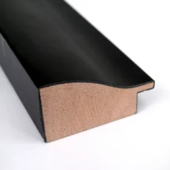 Amanti Art Steinway Black Scoop Petite Bevel Wood Bathroom Wall Mirror 27 X 21 In. -Bathroom Products Store GUEST c0a2c594 6950 47ca afd6 6b57d624428e