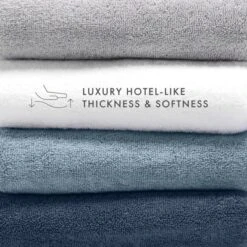 Set Of 4 Bath Towels, 100% Super Plush Premium Cotton - Becky Cameron 10 Set Of 4 Bath Towels, 100% Super Plush Premium Cotton - Becky Cameron -Bathroom Products Store GUEST c0c5fa6f efac 4aaf 8c52 1e8b8d144ff0