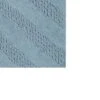 Unique Stripe Honeycomb Sculptured Bath Rug Made Soft Plush Cotton Is Super Soft The Touch Light Blue