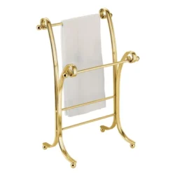 MDesign Fingertip Towel Holder For Bath Vanity Countertops - Satin -Bathroom Products Store GUEST c27ed5c3 b316 4b49 b3a9 582edbbc3189