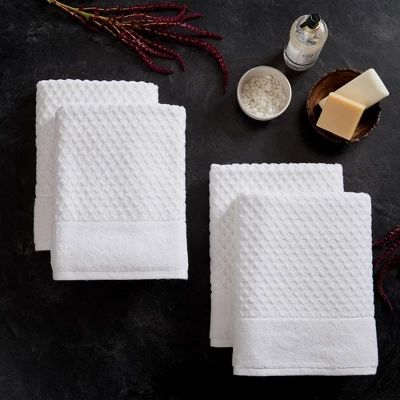 4pc Cotton Diamond Textured Bath Towel Set - Isla Jade 4pc Cotton Diamond Textured Bath Towel Set - Isla Jade -Bathroom Products Store GUEST c349a363 c10a 432f ad9d eef5b1e2f406