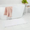 20"x32" Knit Striped Chenille Bath Rug Fringe White - Threshold™ 1 20"x32" Knit Striped Chenille Bath Rug Fringe White - Threshold™ -Bathroom Products Store GUEST c5488311 a42f 4d20 a8bb 4922d6a893a5