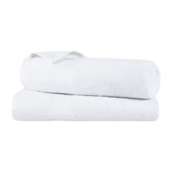 Modern Solid Classic Premium Luxury Cotton 2 Piece Bath Sheet Towel Set By Blue Nile Mills -Bathroom Products Store GUEST c59c8433 48b7 4e3d 9e25 d4eca4633cb1