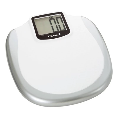 XL Display Bathroom Scale White/Silver - Escali XL Display Bathroom Scale White/Silver - Escali -Bathroom Products Store GUEST c60691d0 d0d9 40c2 8ef6 2d14466f9cc4