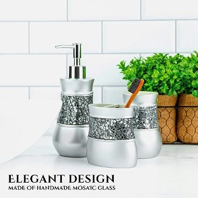 Creative Scents Silver Brushed Nickel Toothbrush Holder Creative Scents Silver Brushed Nickel Toothbrush Holder -Bathroom Products Store GUEST c67d562d 99ef 4e88 bb7e a6c66c866d74