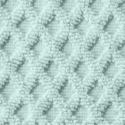 4pc Cotton Diamond Textured Bath Towel Set - Isla Jade