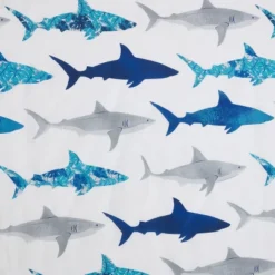 Kate Aurora Montauk Accents Complete 5 Piece Juvi Sharks Themed Fabric Shower Curtain Bathroom Set 11 Kate Aurora Montauk Accents Complete 5 Piece Juvi Sharks Themed Fabric Shower Curtain Bathroom Set -Bathroom Products Store GUEST c7d0e2a4 3c47 4784 a26e b1accfbbf334