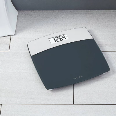 Glass Digital Scale with Brushed Stainless Steel - Taylor Glass Digital Scale With Brushed Stainless Steel - Taylor -Bathroom Products Store GUEST c933f9bc e474 4467 9178 a1382eba76f5