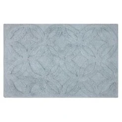 Arch Bath Rug 220 GSF Soft Plush Cotton Non Skid Back Light Blue By Knightsbridge -Bathroom Products Store GUEST cedc7709 b669 4f5a ba61 bf79cb29f385